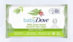 Sensitive Skin 100% Plant-Based Fibers Baby Wipes Logo