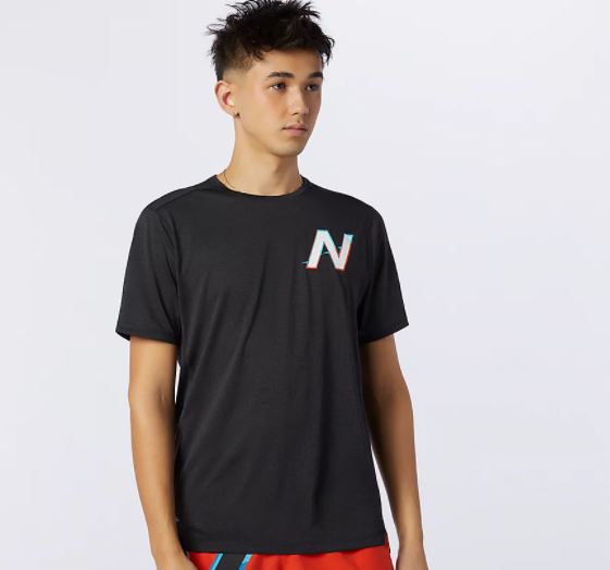 New Balance Black t-shirt