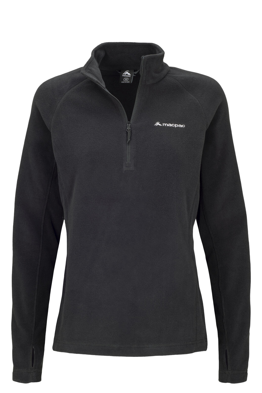 Macpac Women’s Tui Polartec® Micro Fleece® Pullover Logo