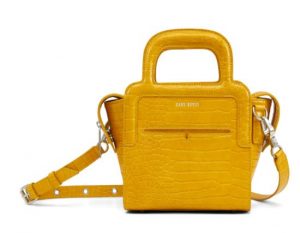 MUSTARD LONG LUNCH MINI TOTE Logo