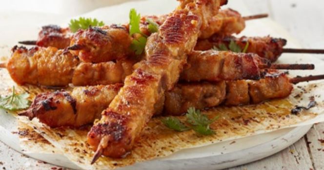 PEANUT FREE CHICKEN SATAY KEBAB Logo