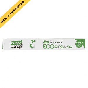 SugarWrap Eco Compostable Cling Wrap Logo