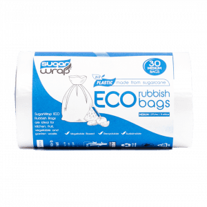 SugarWrap Eco Rubbish Bags – Medium Logo