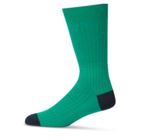 Men’s Emerald Bamboo Classic Socks Logo