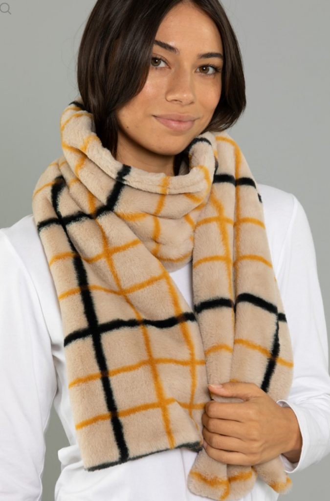 Faux scarf