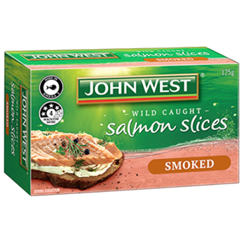 John West Salmon Slices Logo