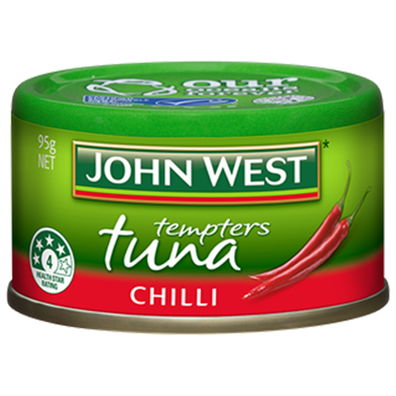 John West Tuna Tempters with Flavour Logo