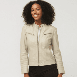 Biker Jacket l Ellen Logo