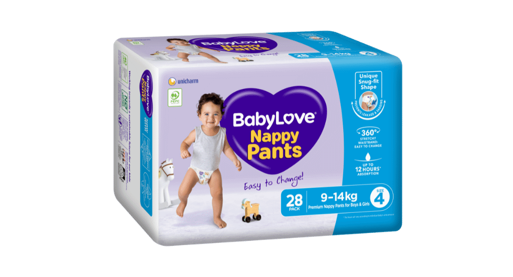 BabyLove Nappy Pants Logo