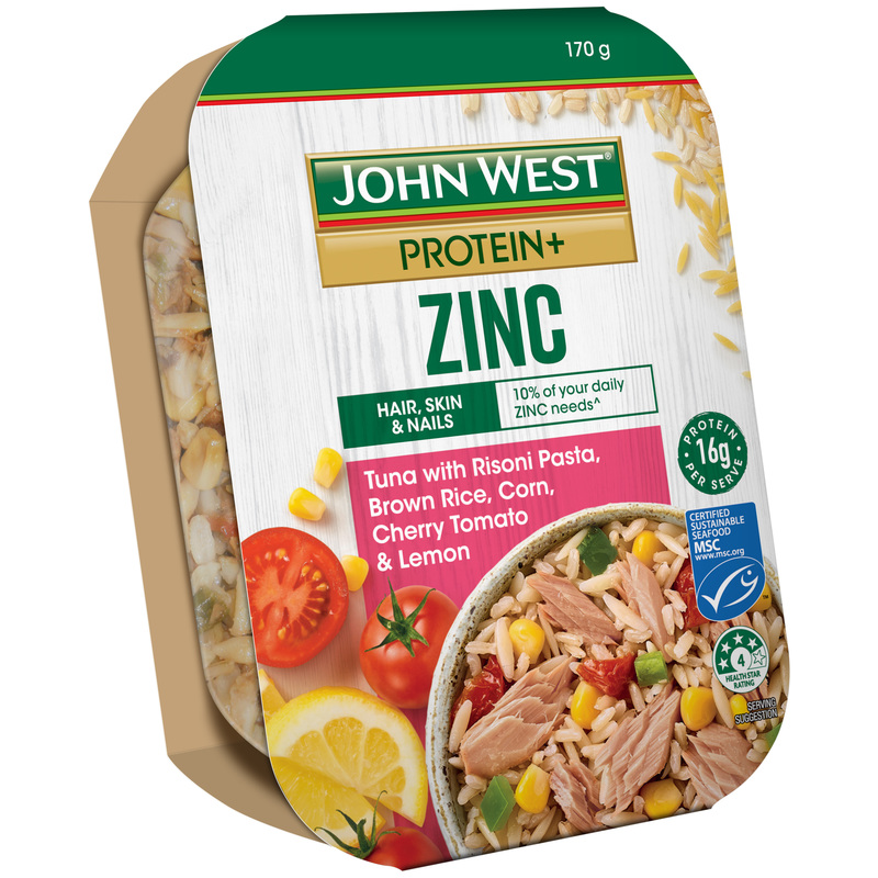John west protein zinc tuna bowl