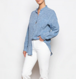 Lara Linen Shirt Logo