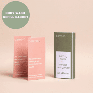 Body Wash Refill Sachet Logo
