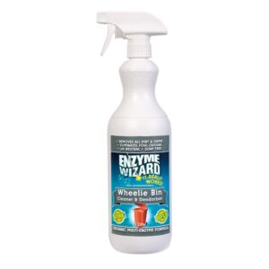 Wheelie / Rubbish Bin Cleaner & Deodoriser Logo