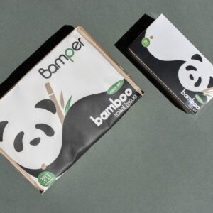 Bamper Pack & 100% Bamboo Toilet Paper & Tissues Logo