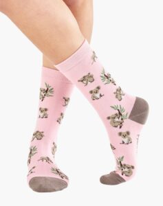 Women’s Koala Bamboo Sock Logo