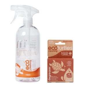 Eco Turtles Kitchen Degreaser Eco Cleaning Logo