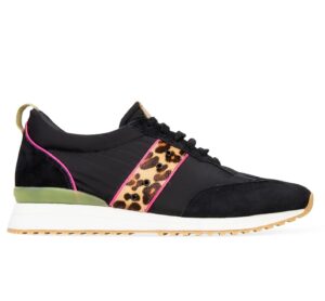 Saker Black Mix Sneakers Logo