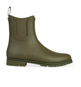 Wader Khaki Rain Boots Logo