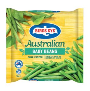 Birds Eye Snap Frozen Baby Beans Logo