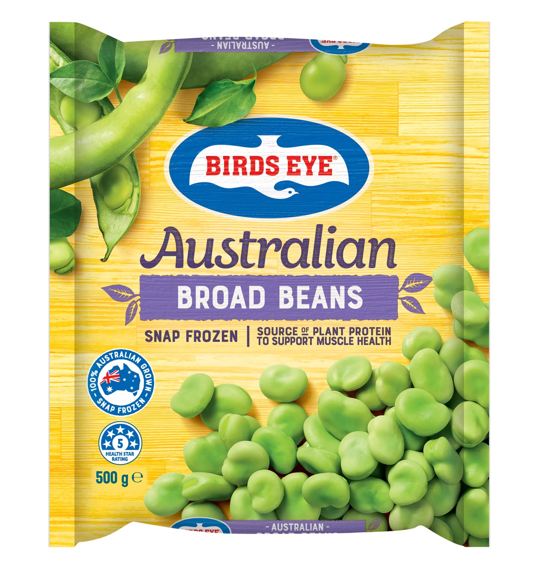 Birds Eye Snap Frozen Broad Beans Logo