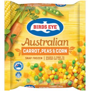 Birds Eye Snap Frozen Carrot Peas and Corn Logo