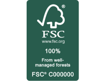 FSC 100% Certified Logo