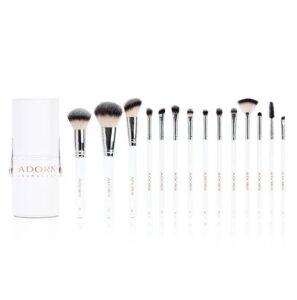 15-PCE Vegan Brush Set + Case Logo