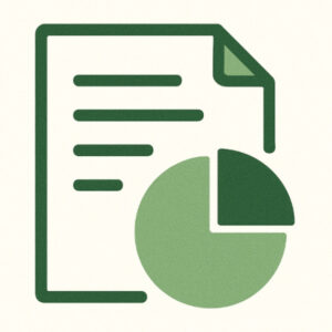 Climate disclosures and sustainability reporting Logo