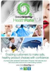 HealthRATE™ product certification Logo